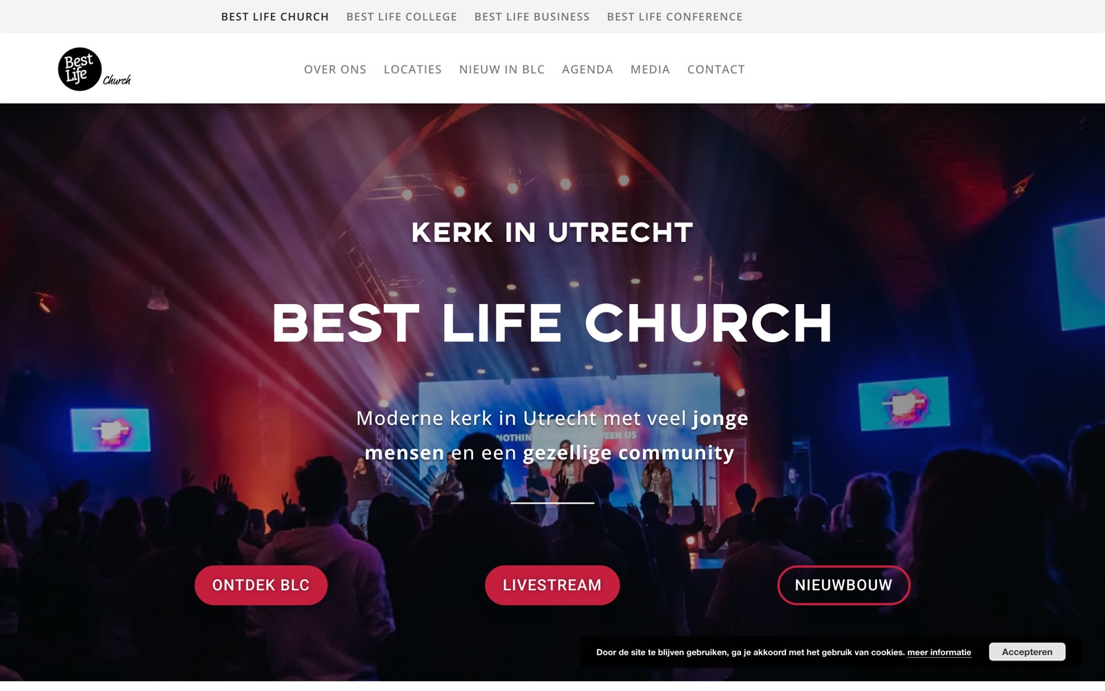 Website van Best Life Church