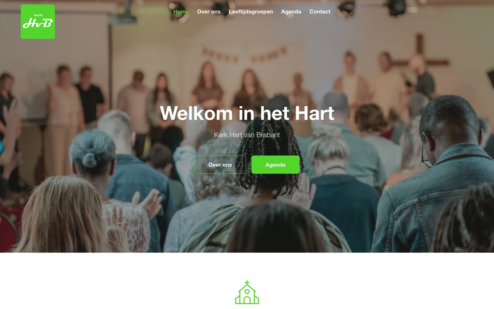 Website van Kerk Hart van Brabant